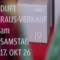 SA 17. Okt. 26 - Rausverkauf - Duftende Lieblingsstücke. Das Bluemehuus öffnet für den Rausverkauf von 11 - 15 Uhr. Nicht verpassen!